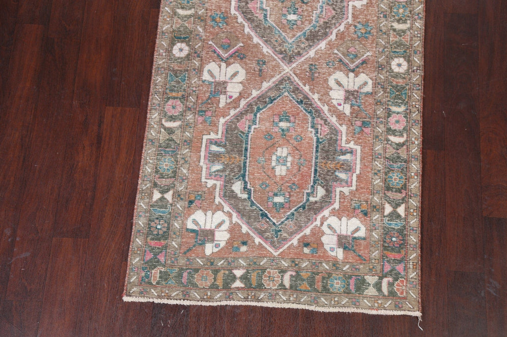 Antique Ardebil Persian Handmade Rug 3x12