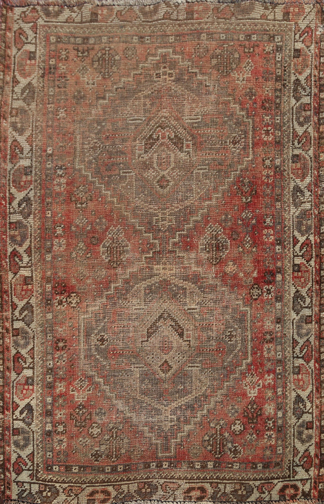 Antique Shiraz Persian Rug 3x5