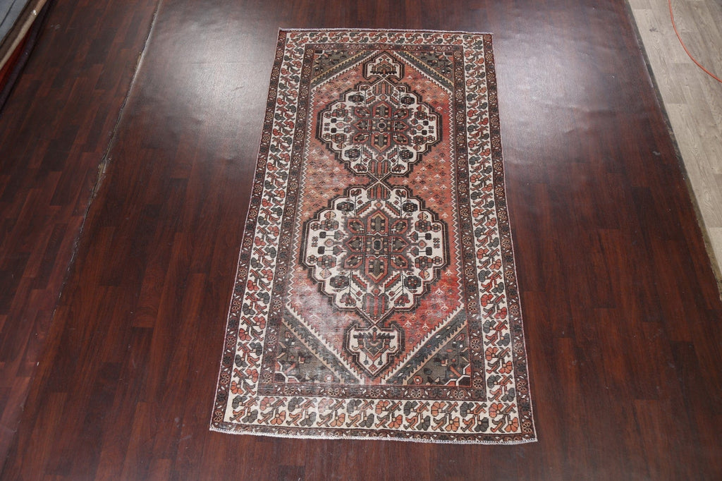 Vintage Bakhtiari Persian Area 5x10 Rug