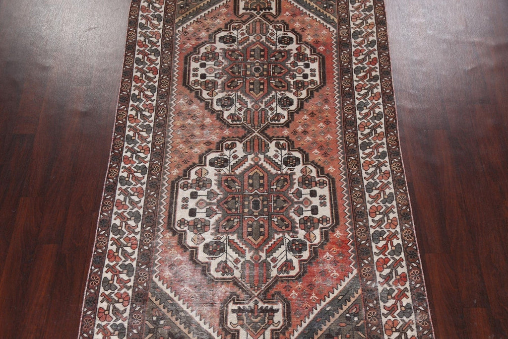 Vintage Bakhtiari Persian Area 5x10 Rug