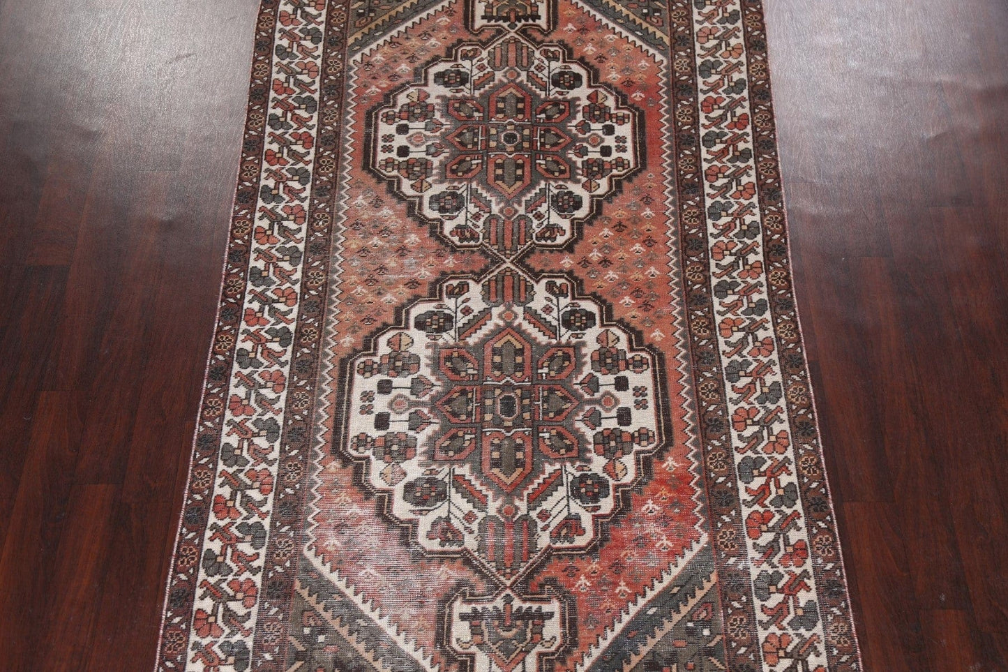 Vintage Bakhtiari Persian Area 5x10 Rug