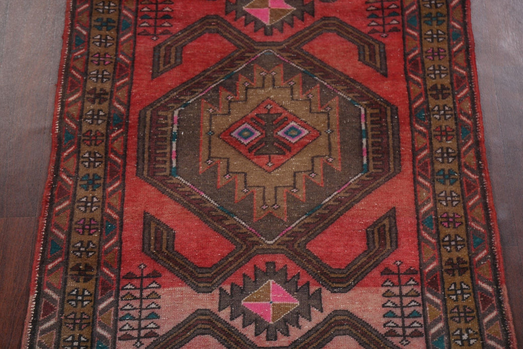 Semi-Antique Ardebil Persian Runner Rug 4x11