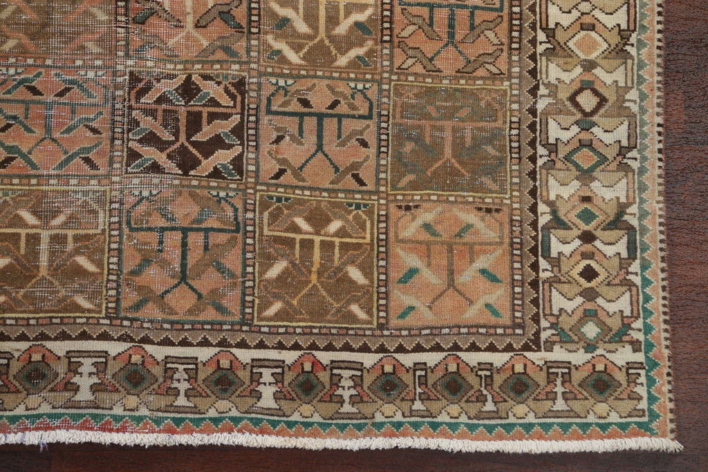 Antique Bakhtiari Persian Area Rug 5x9