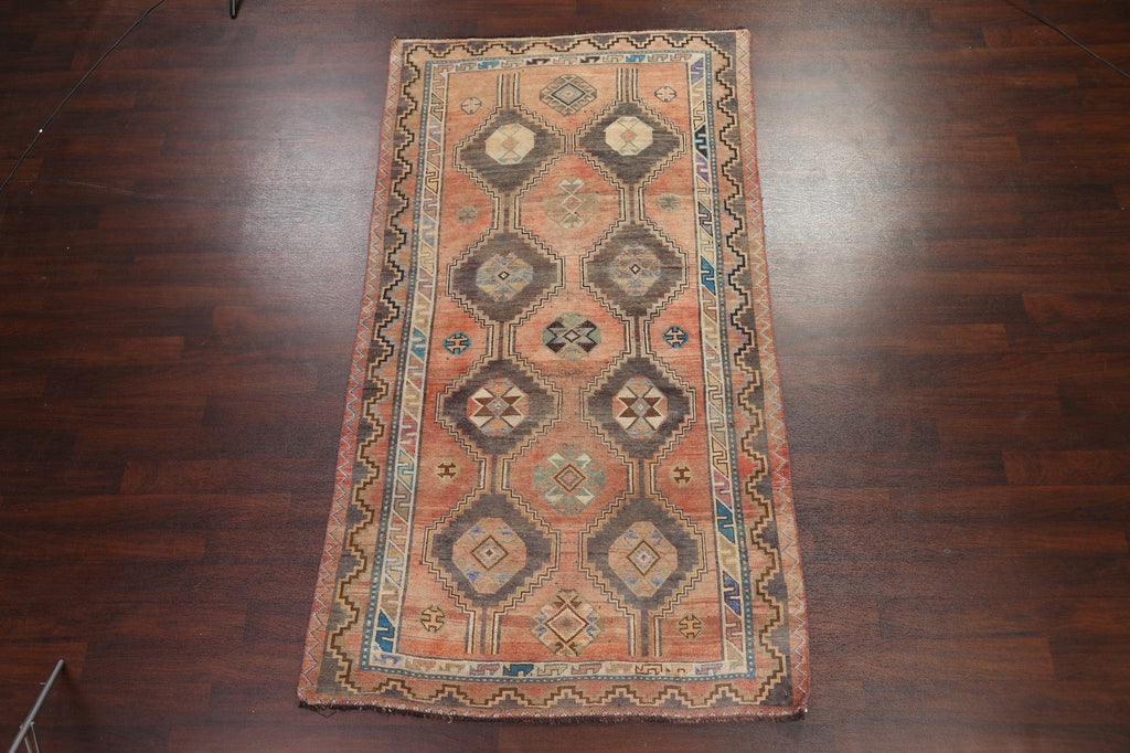 Antique Shiraz Persian Area Rug 5x9