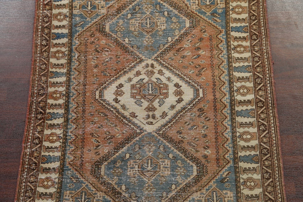 Antique Sirjan Persian Area Rug 5x6