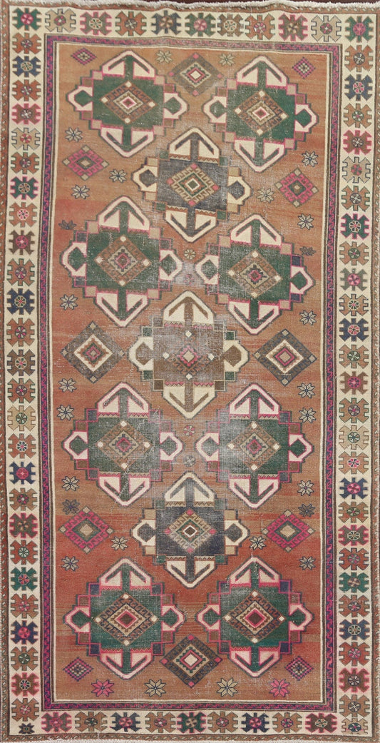 Distressed Bakhtiari Persian Handmade Rug 5x9