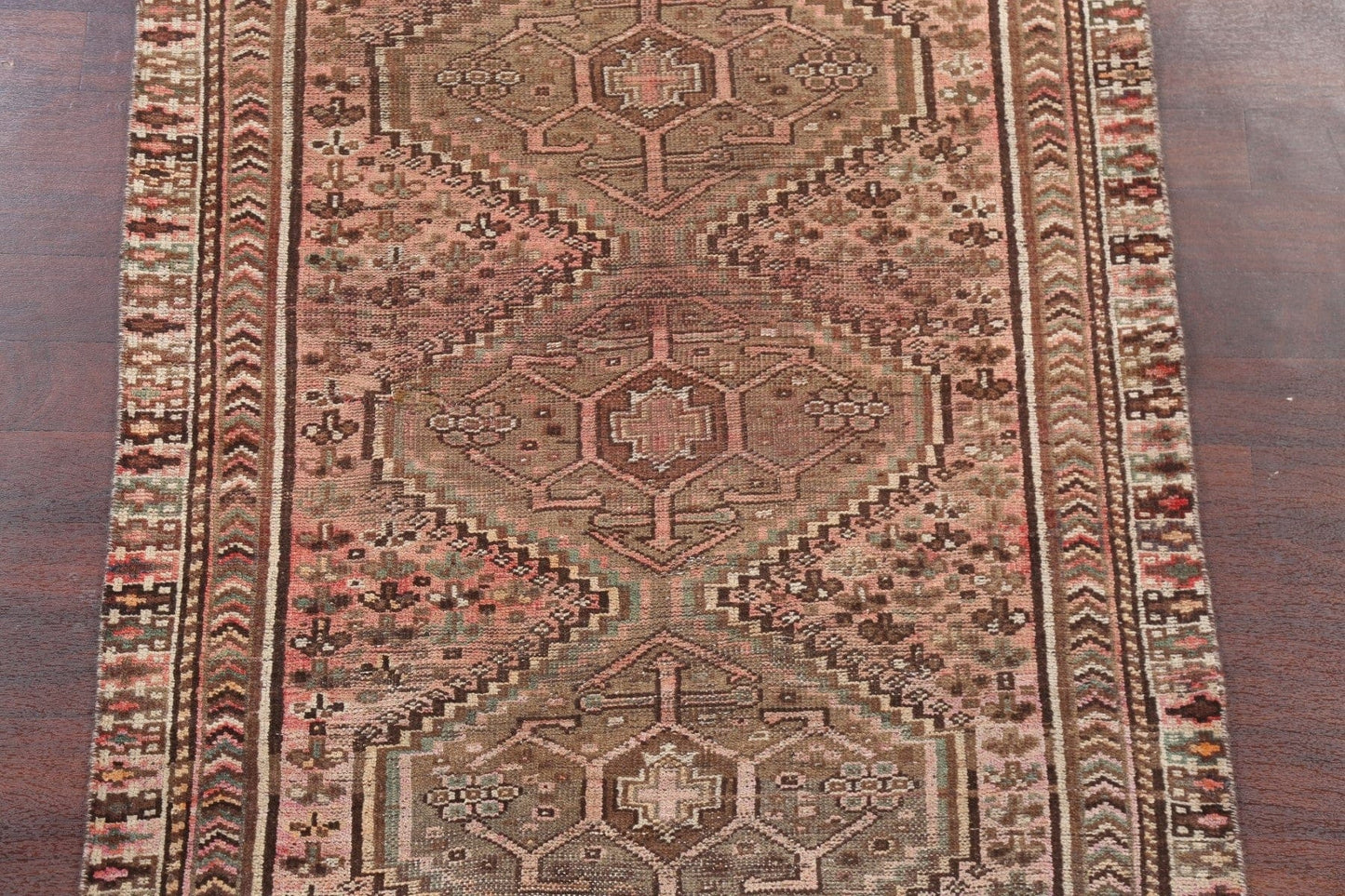 Antique Shiraz Persian Area Rug 4x6