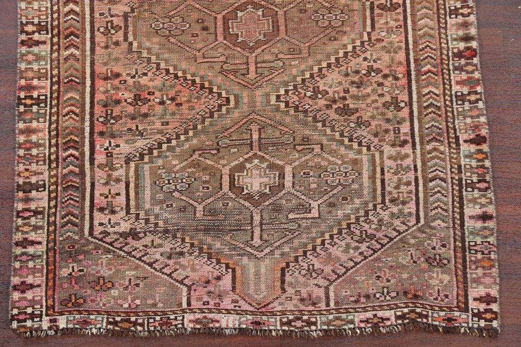 Antique Shiraz Persian Area Rug 4x6