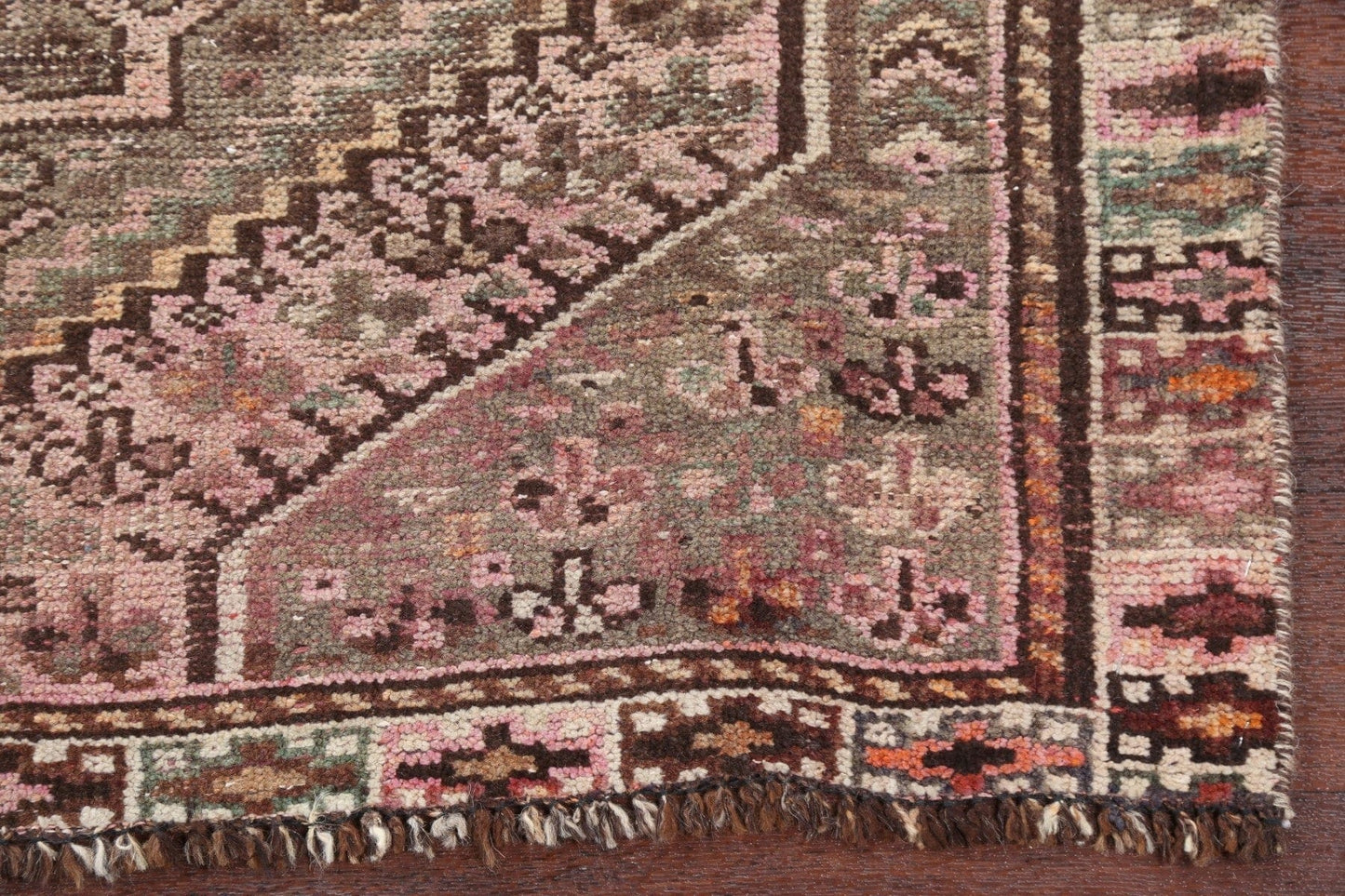 Antique Shiraz Persian Area Rug 4x6