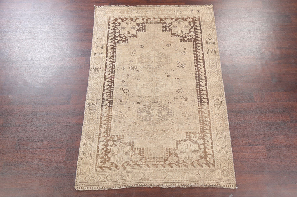 Antique Shiraz Persian Area Rug 5x8