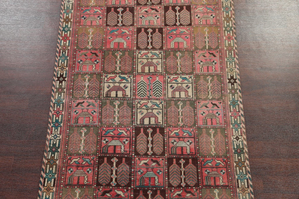 Handmade Bakhtiari Persian Area Rug 5x9