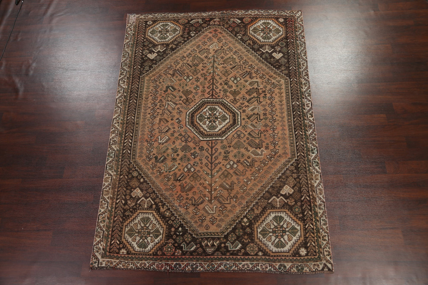 Antique Shiraz Persian Area Rug 7x10