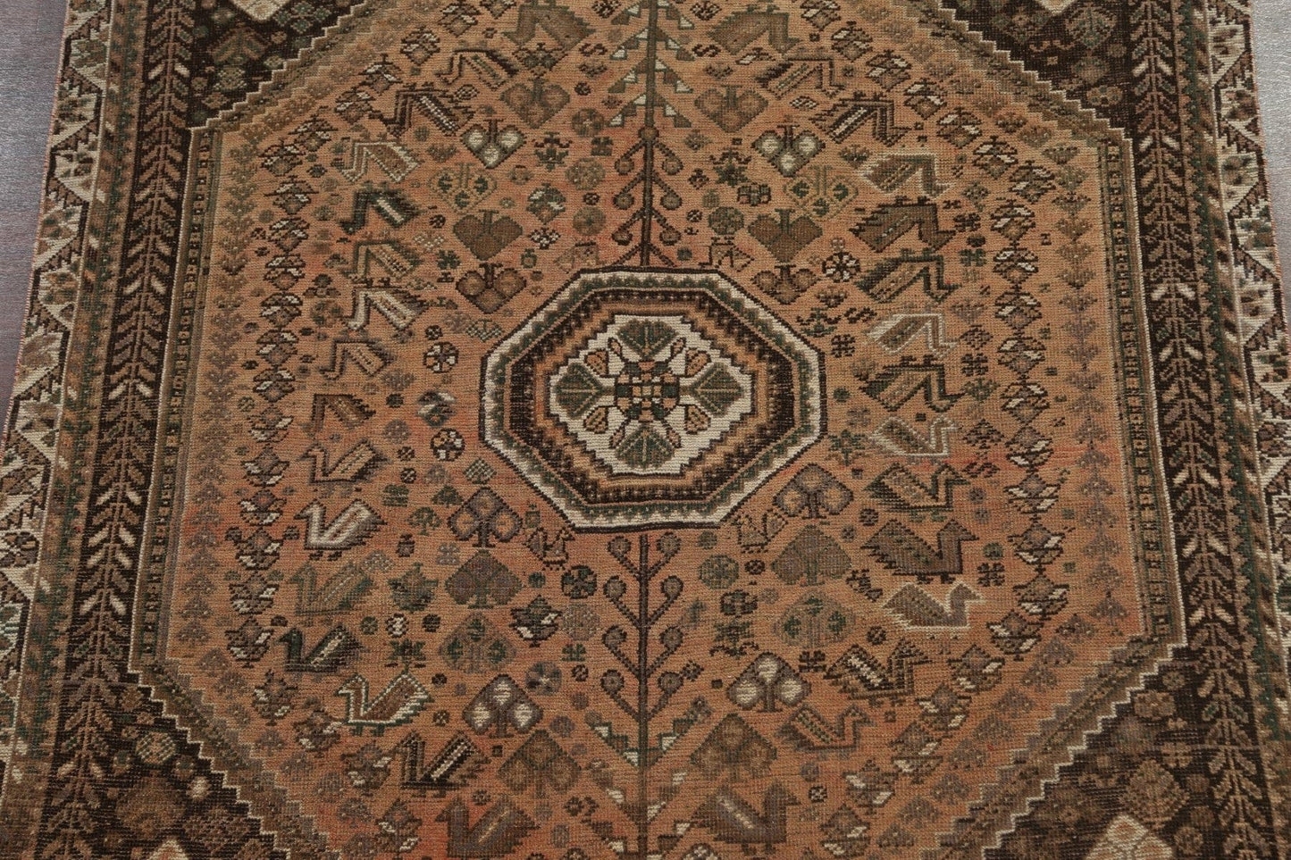 Antique Shiraz Persian Area Rug 7x10