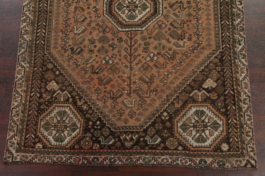 Antique Shiraz Persian Area Rug 7x10