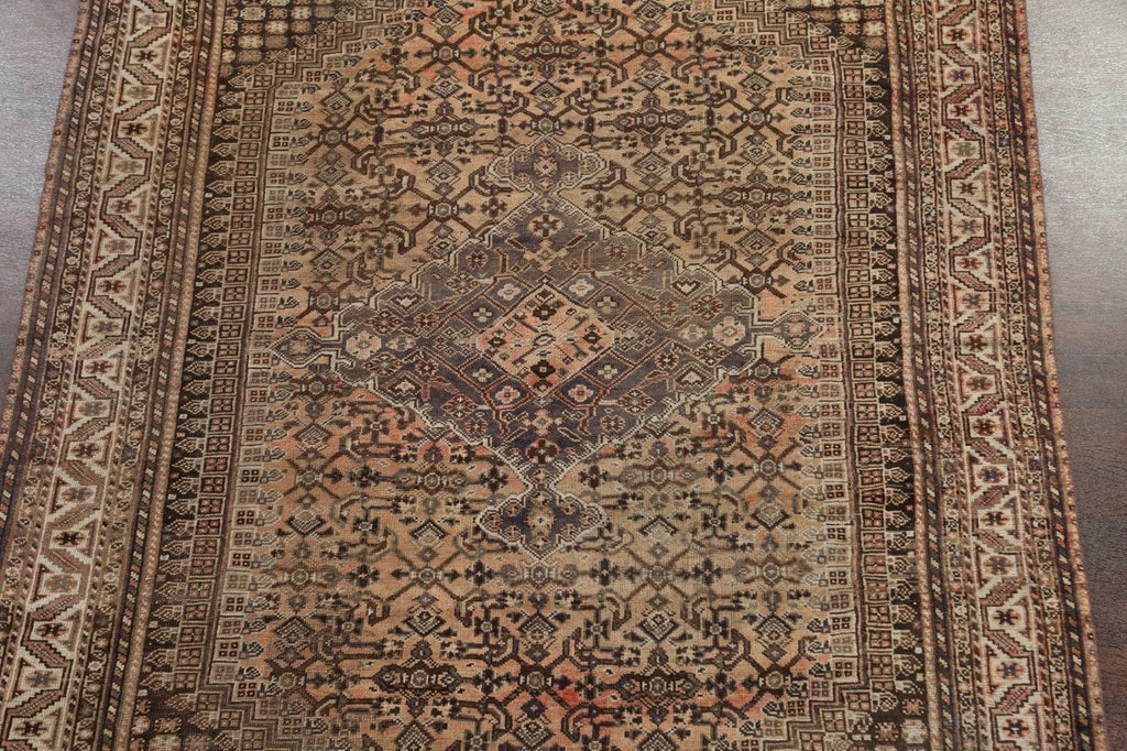 Antique Shiraz Wool Persian Rug 7x10