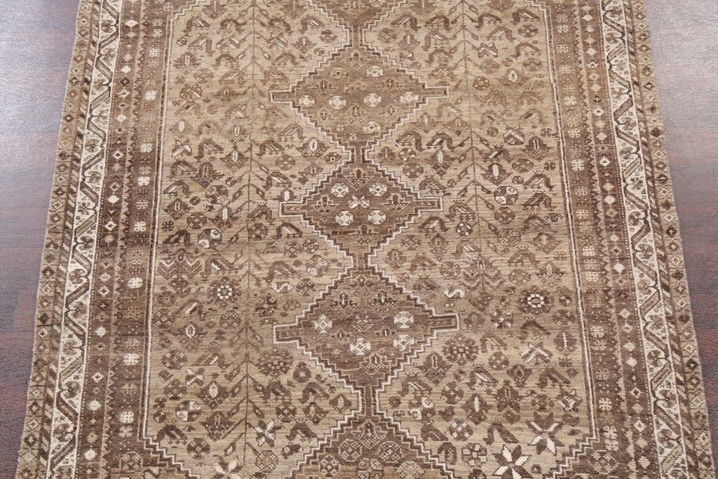 Antique Shiraz Persian Area Rug 6x7