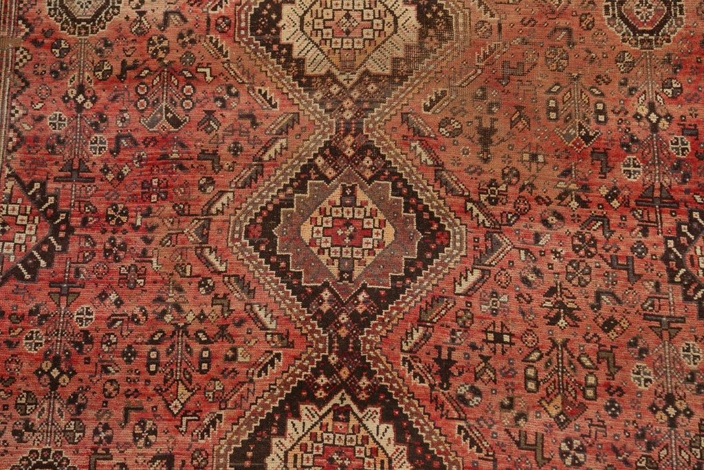 Antique Shiraz Persian Area Rug 5x9