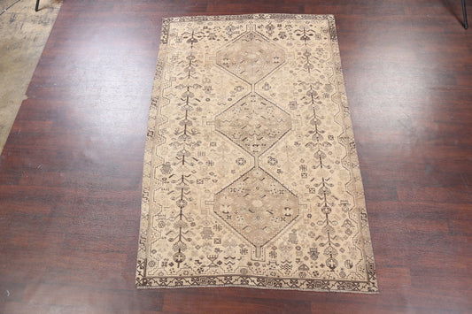 Antique Shiraz Persian Area Rug 6x9