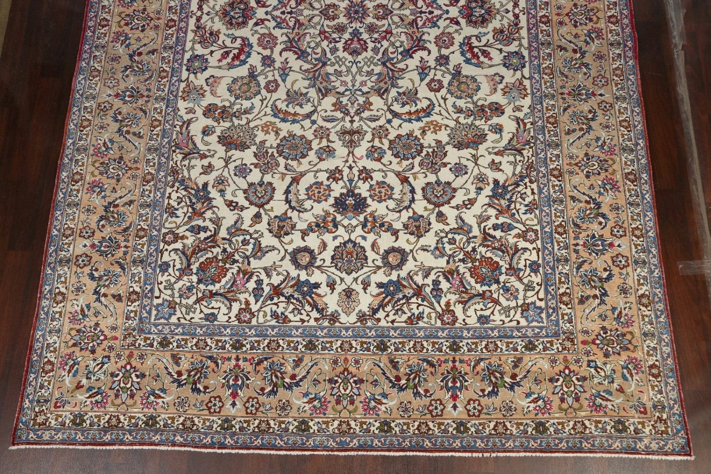 Antique Oversized Isfahan Persian Rug 10x17
