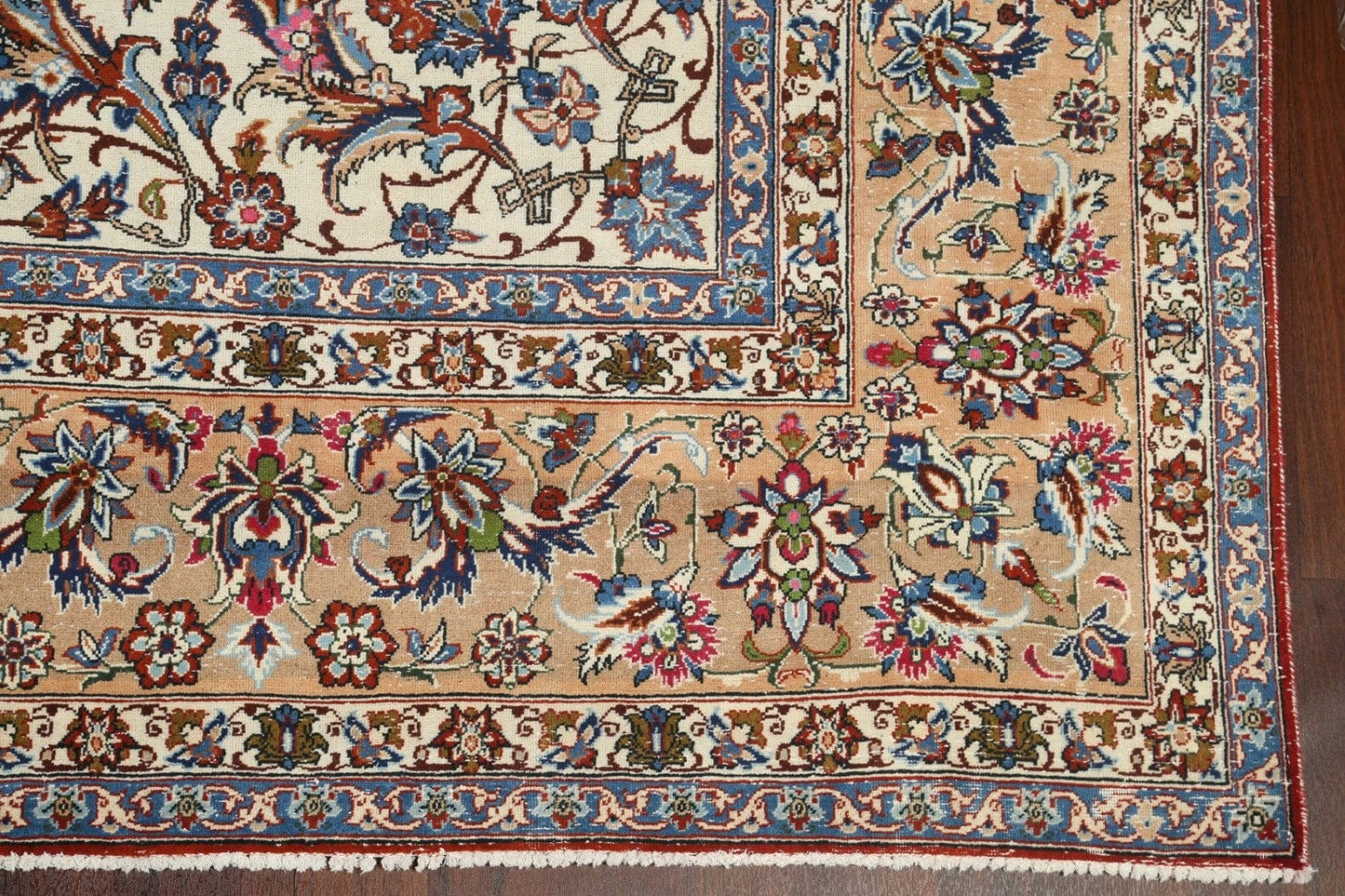 Antique Oversized Isfahan Persian Rug 10x17