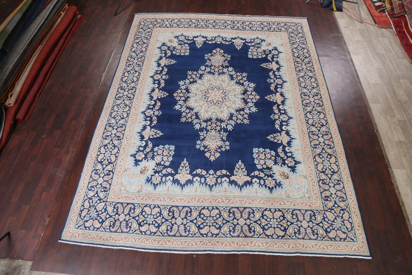 Handmade Kerman Persian Area Rug 10x13