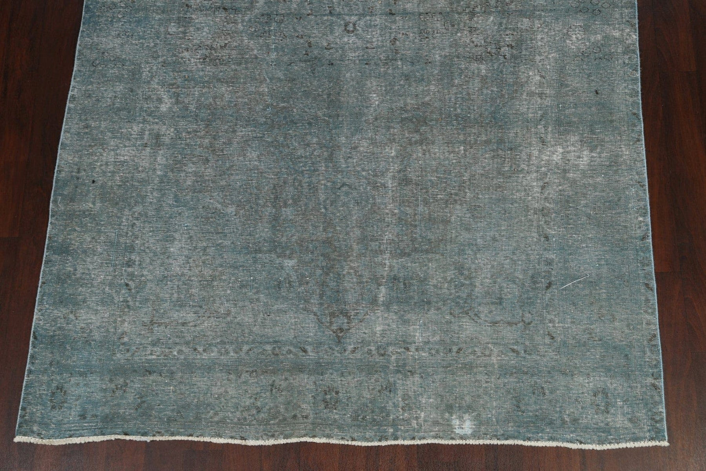 Distressed Over-Dyed Tabriz Persian Area Rug 7x10