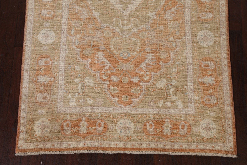 Handmade Oushak Turkish Area Rug 5x8