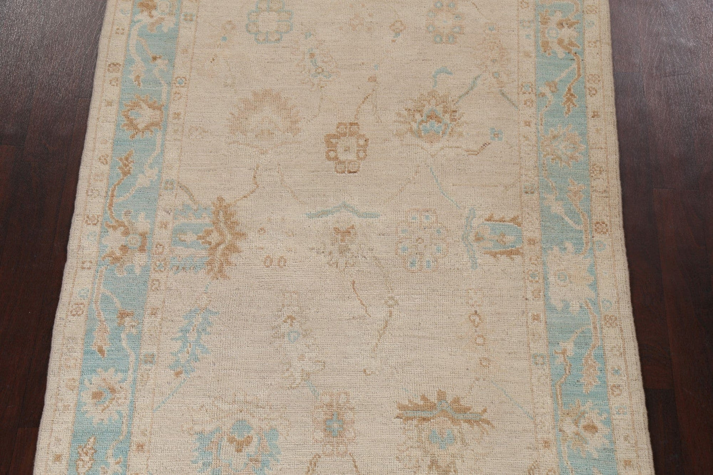 Oushak Wool Turkish Area Rug 5x8