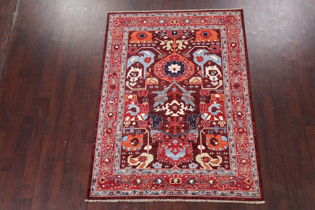 Vegetable Dye Ziegler Oriental Area Rug 5x7