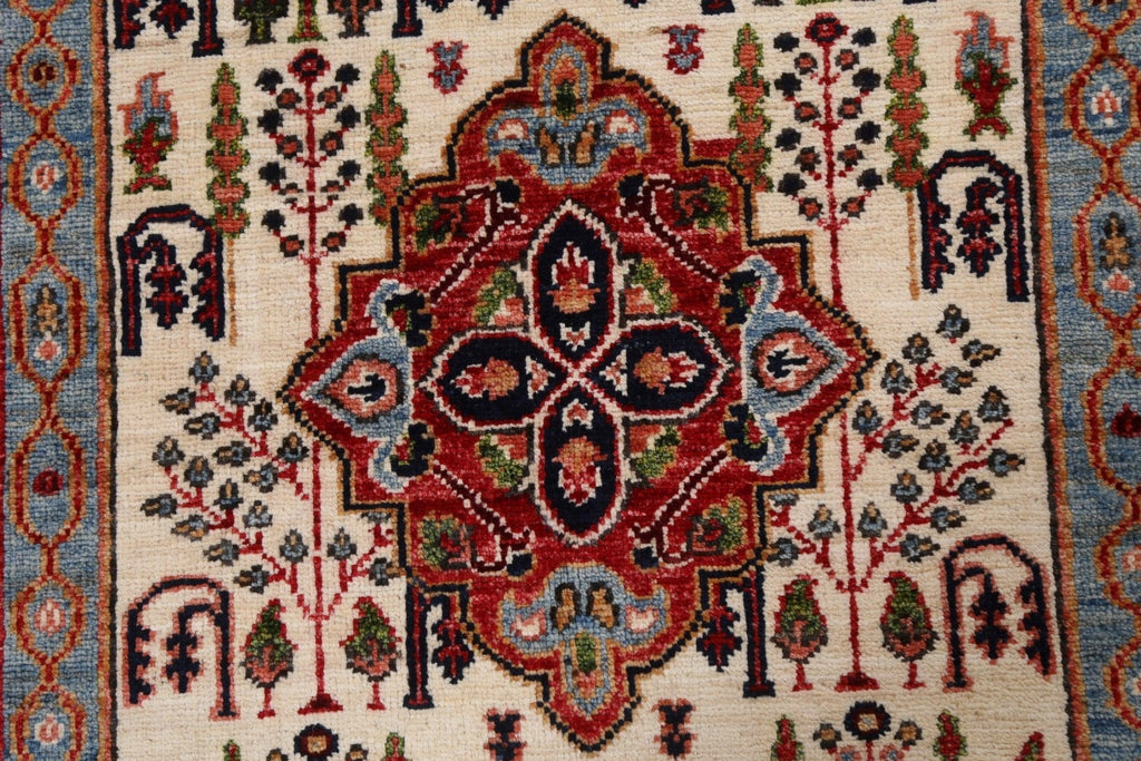 Vegetable Dye Heriz Serapi Oriental Wool Rug 3x5