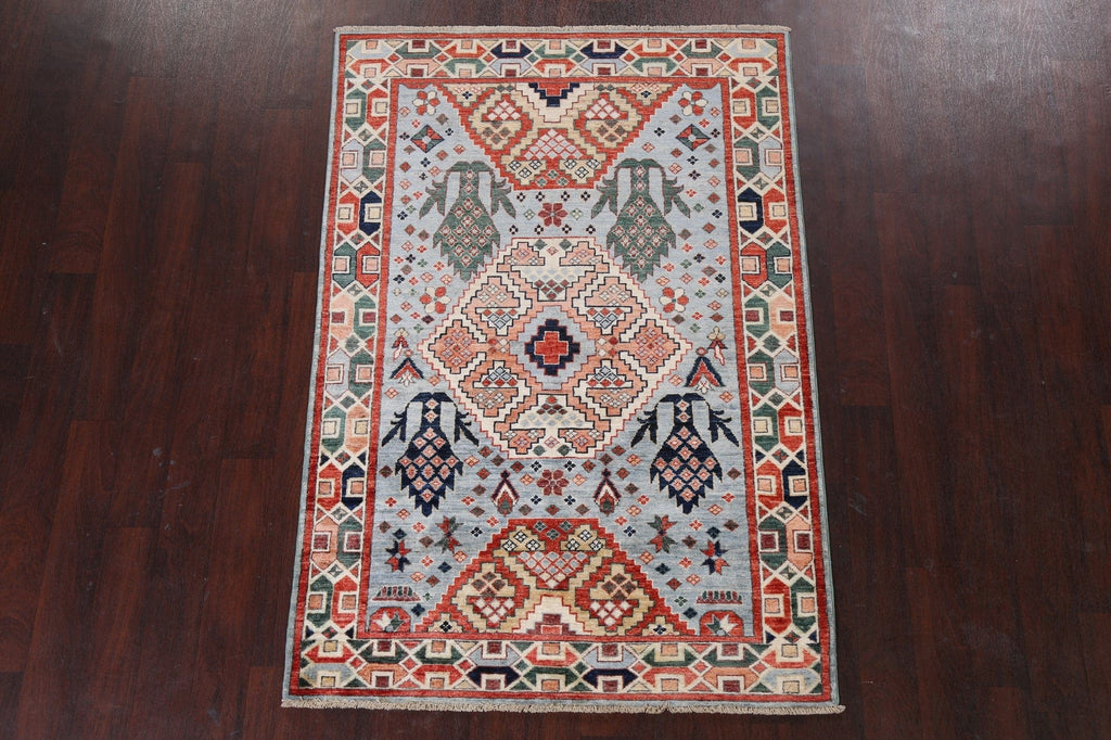 Vegetable Dye Heriz Serapi Wool Oriental Area Rug 4x6