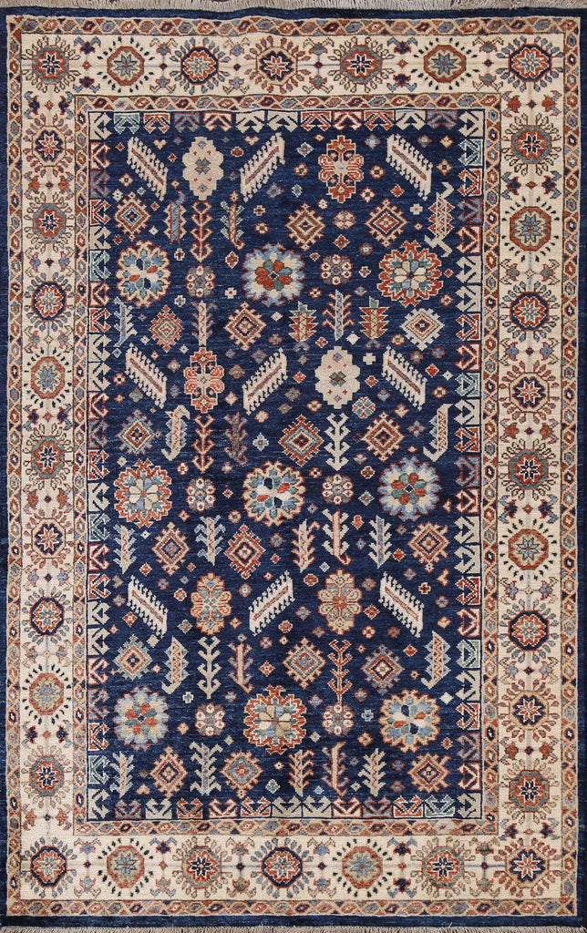 Vegetable Dye Heriz Serapi Wool Oriental Area Rug 4x6