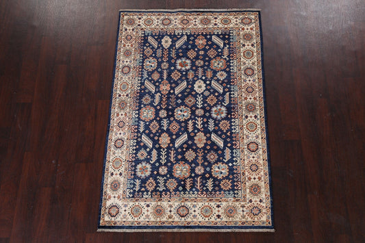 Vegetable Dye Heriz Serapi Wool Oriental Area Rug 4x6