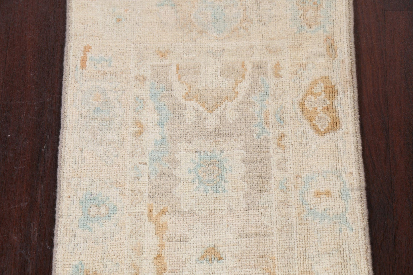 Muted Oushak Turkish Wool Rug 2x3