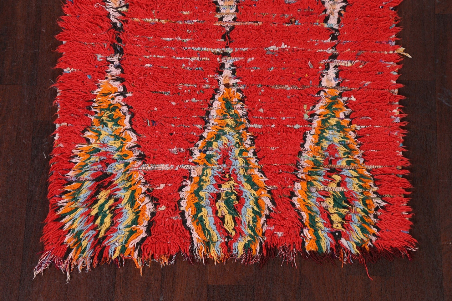 Handmade Moroccan Runner Rug 3x11