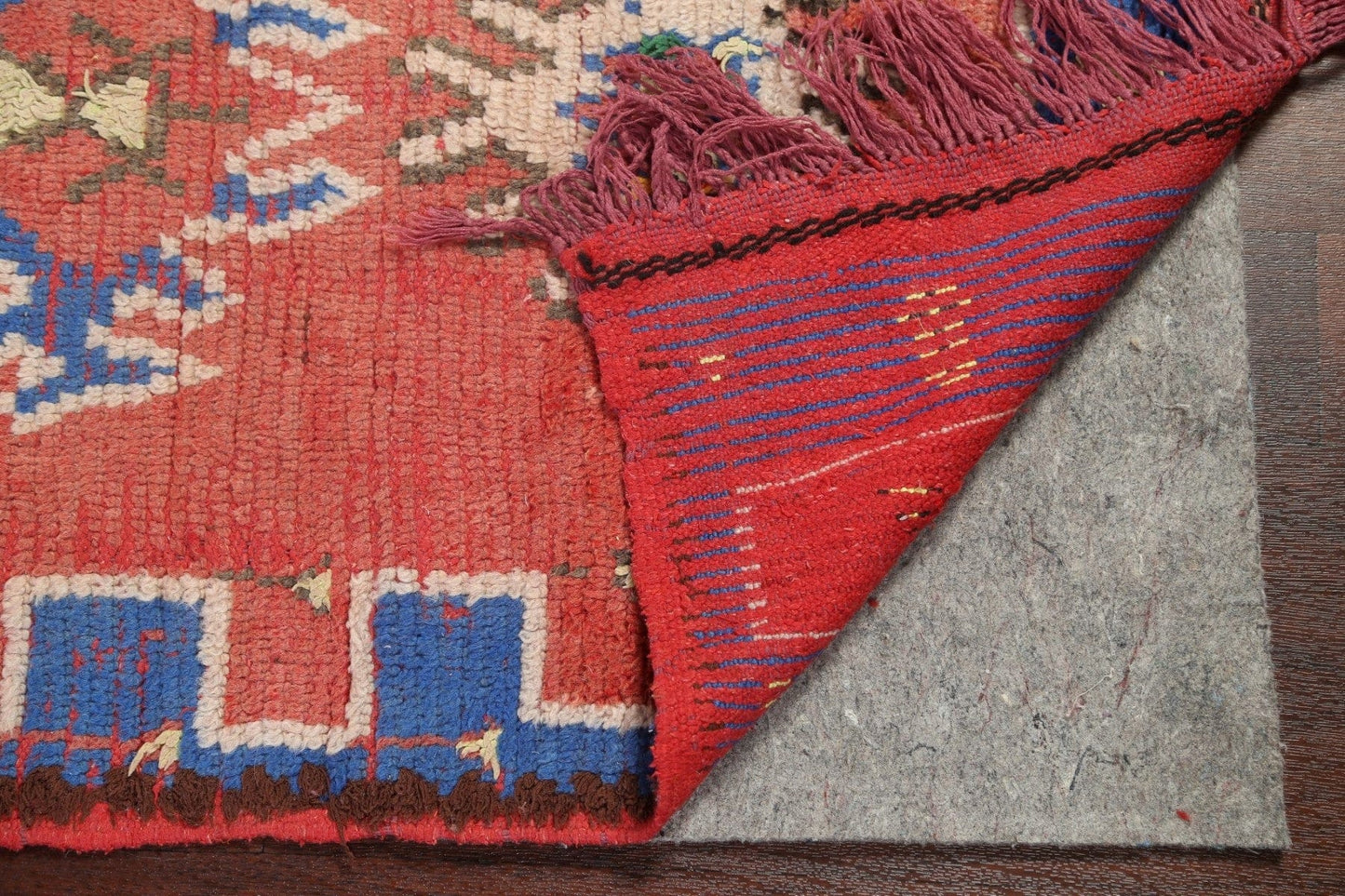 Tribal Moroccan Wool Rug 3x4