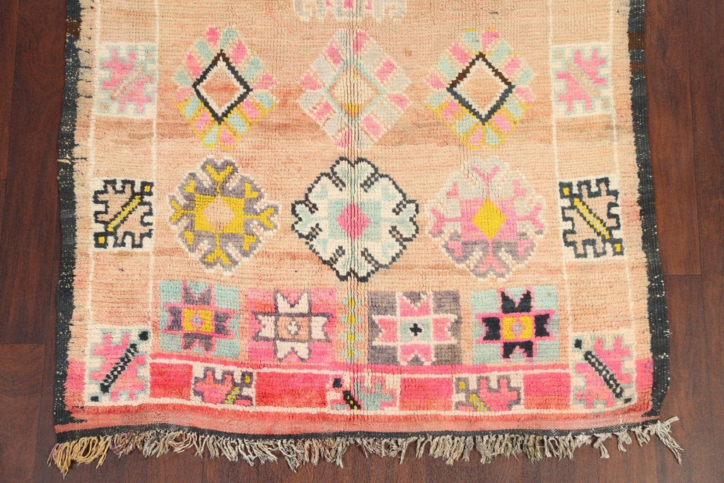 Wool Moroccan Handmade Rug 5x11