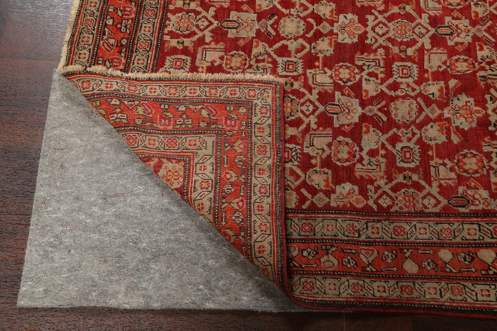 Pre-1900 Antique Vegetable Dye Karabakh Persian Rug 7x19