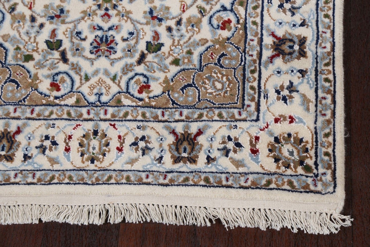 Traditional Nain Persian Runner Rug 3x12