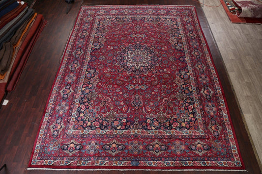 Antique Vegetable Dye Mood Persian Red Rug 11x15