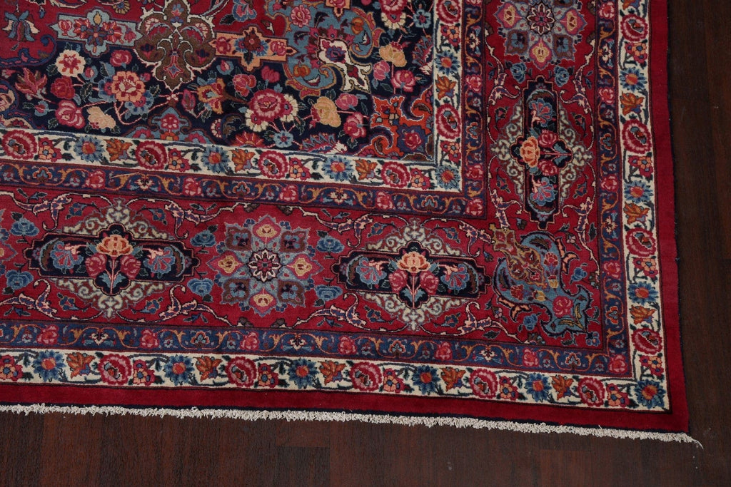 Antique Vegetable Dye Mood Persian Red Rug 11x15