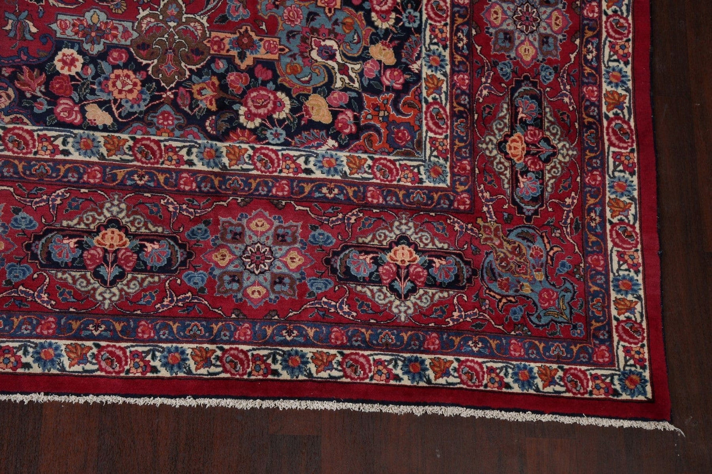 Antique Vegetable Dye Mood Persian Red Rug 11x15