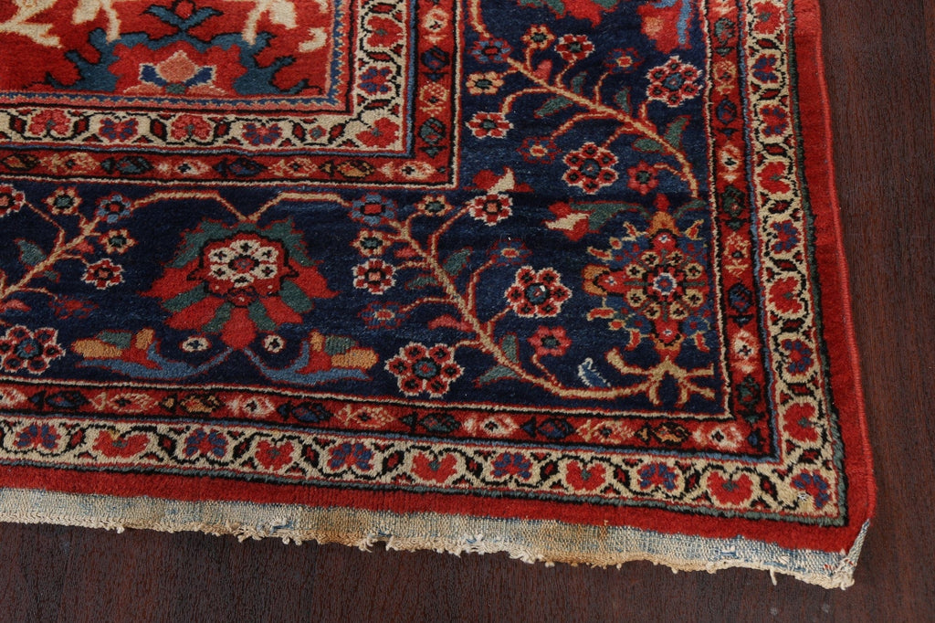 Antique Vegetable Dye Mahal Persian Area Rug 10x14