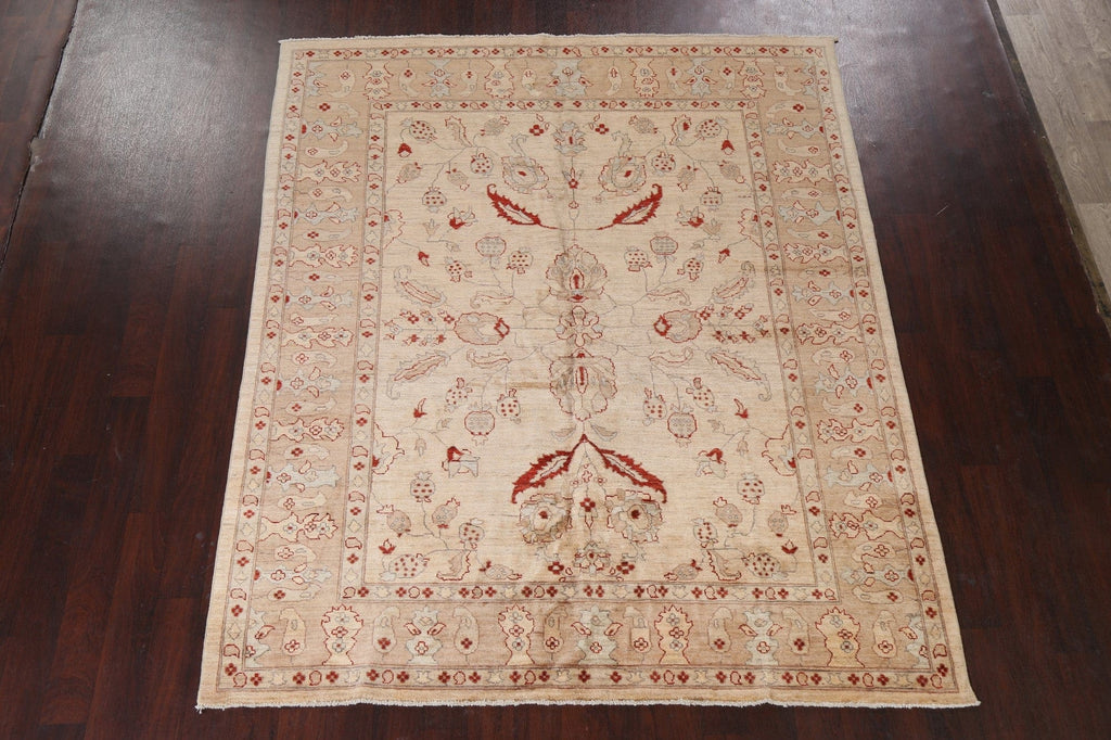 Handmade Peshawar Area Rug 7x9