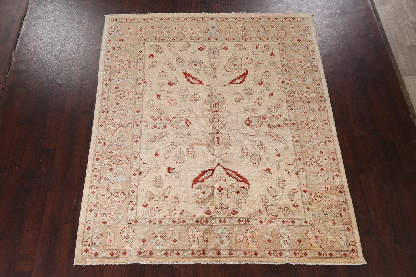 Handmade Peshawar Area Rug 7x9