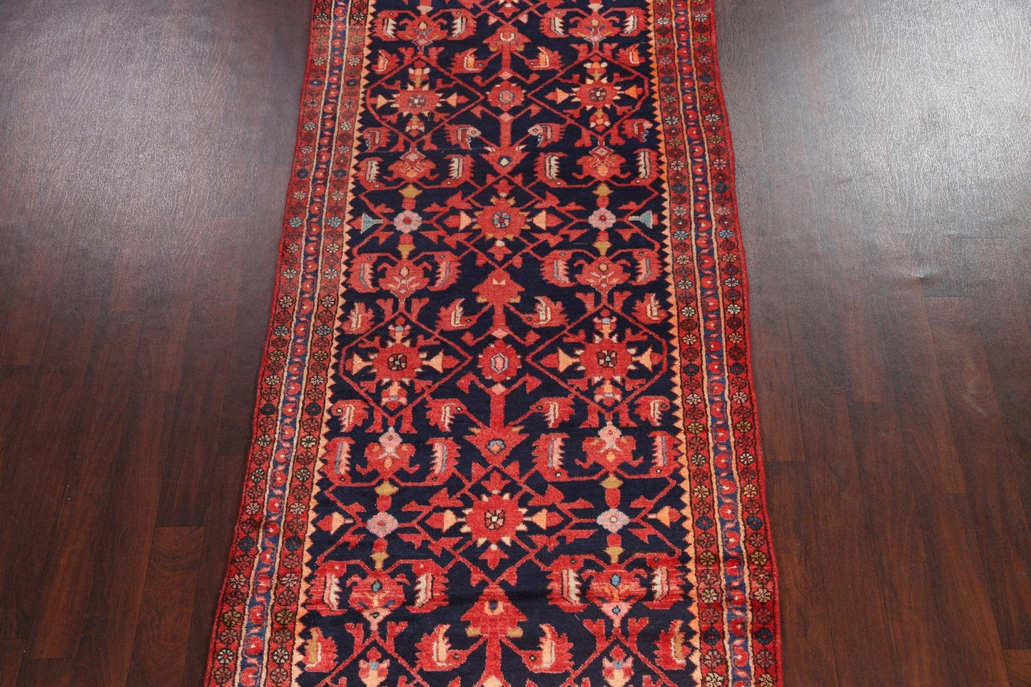 Vintage Malayer Persian Runner Rug 4x13