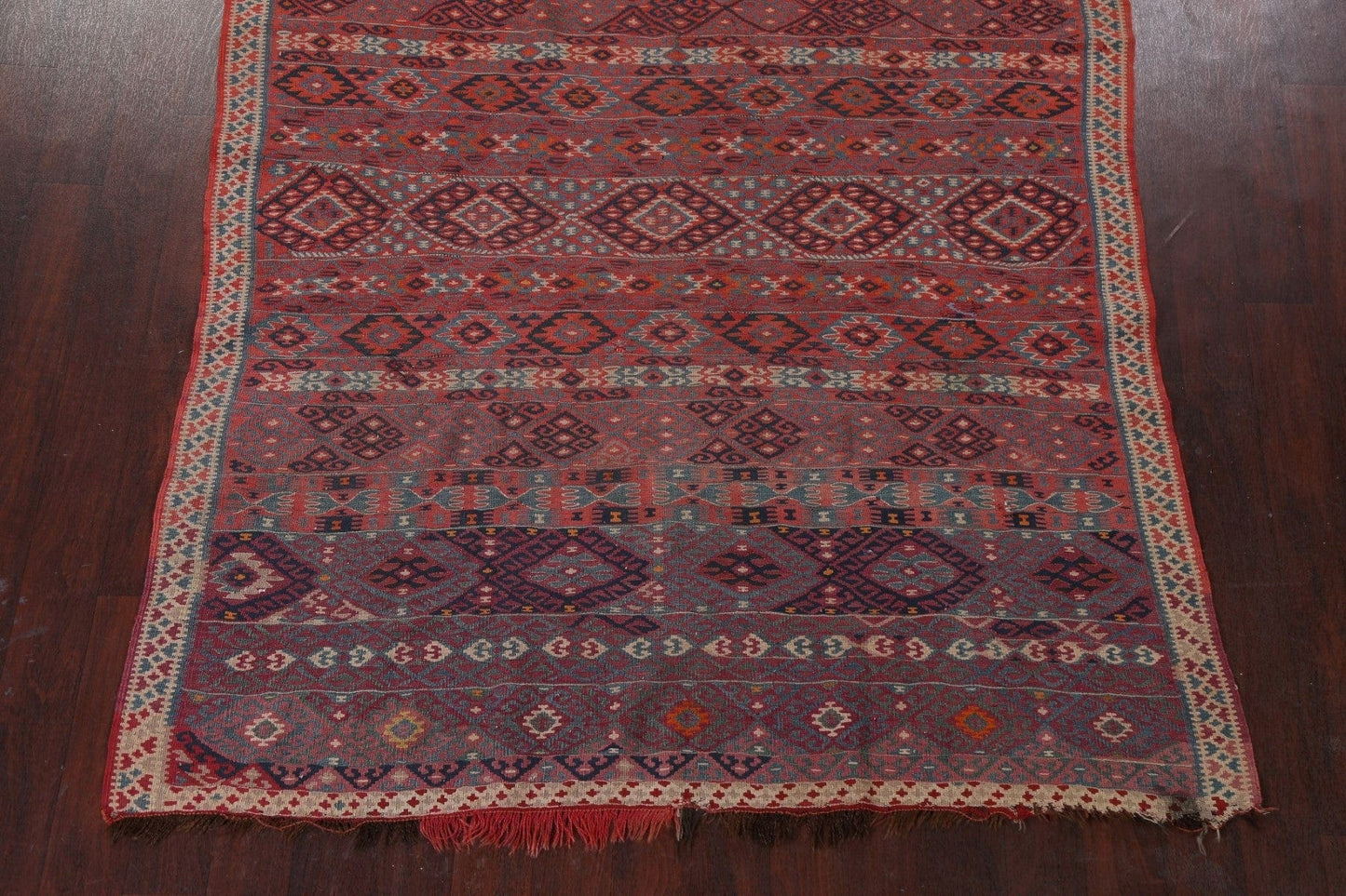 Antique Vegetable Dye Kilim Area Rug 6x8