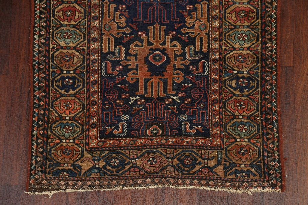 Vegetable Dye Antique Malayer Persian Wool Rug 3x6