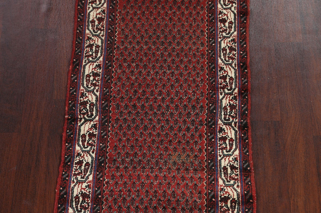 Boteh Botemir Persian Runner Rug 3x11