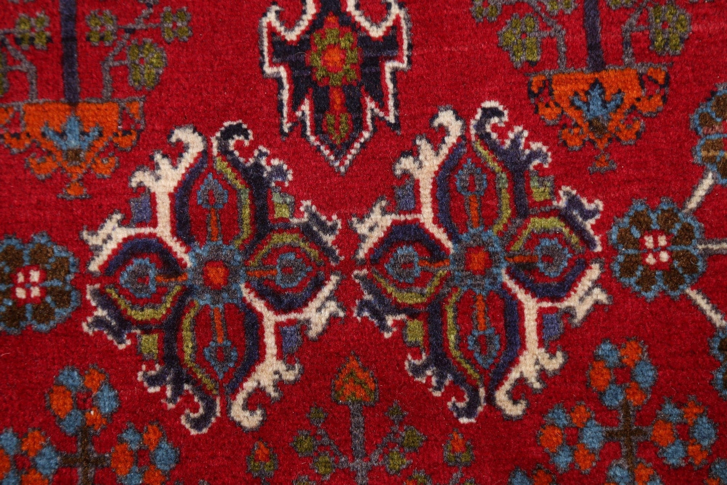 Handmade Joshaghan Persian Wool Rug 4x5